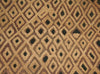 African Kuba Shoowa Cloth 11 -  Vintage Handwoven in the Congo DR 20" X 18" - Cultures International From Africa To Your Home