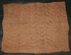 African Kuba Shoowa Cloth 10 -  Vintage Handwoven in the Congo DR 20" X 17" - Cultures International From Africa To Your Home