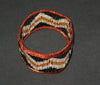 African Bead Wire Bracelet Copper Black Silver Gold - Cultures International From Africa To Your Home