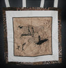 Wall Hanging Cave Art Bushman 25" X 29" - Cultures International From Africa To Your Home