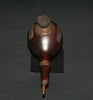 African Luba Gourd Copper Smoking Pipe - Congo DRC - Cultures International From Africa To Your Home